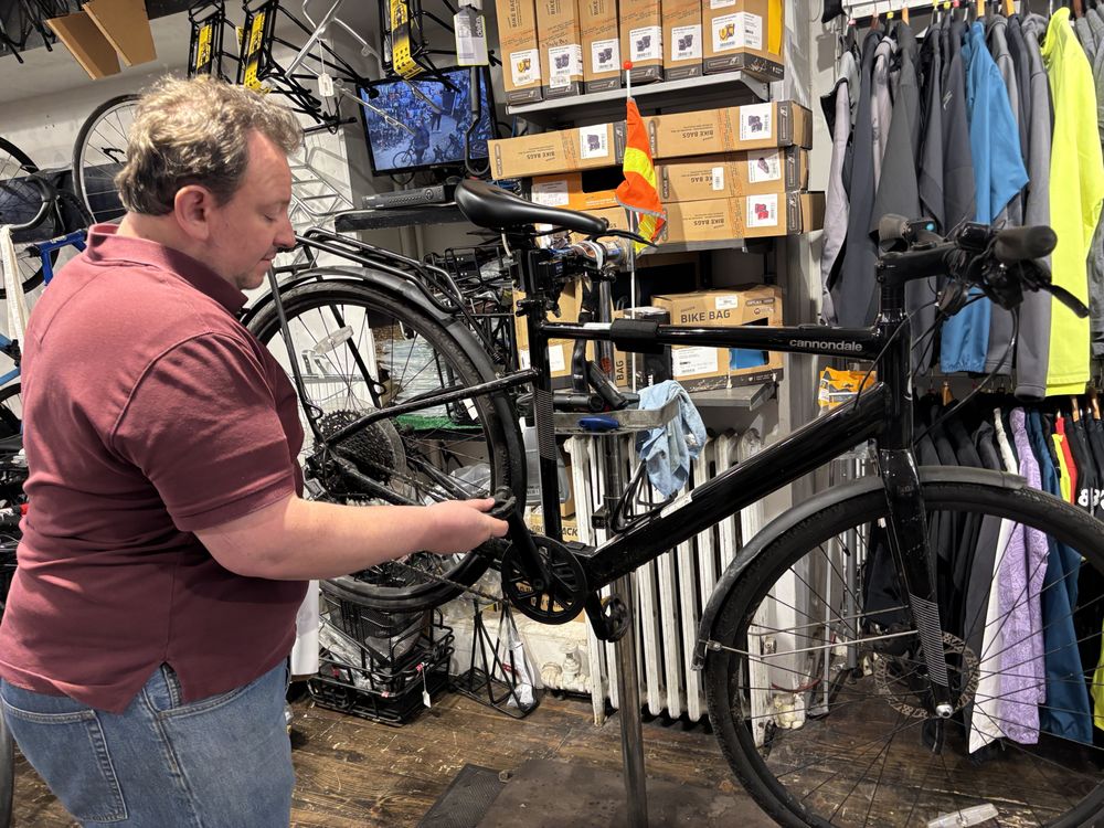 Bicycle Habitat on Postcard