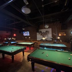 Zanzibar Billiards - The pool tables