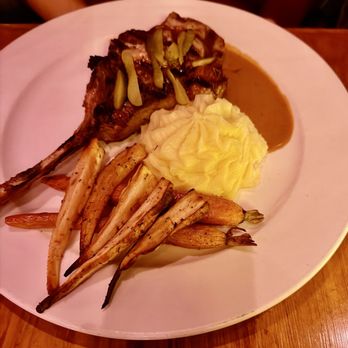 Maximilien - Pork tomahawk - French Near Me - Seattle, Washington Maximilien - Pork tomahawk - French Near Me - Seattle, Washington