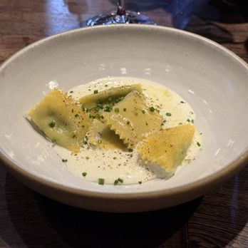 Juniper - Spinach and cheese pasta - Italian Near Me - Austin, Texas