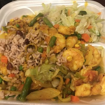 Reggae Jerk - curry Shrimp - Caribbean Near Me - Greenacres, Florida