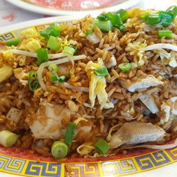 Chicken fried rice Chicken fried rice
