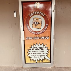 Tatertot Comics and Collectibles - Front door