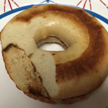 Einstein Bros. Bagels - torn bagel in my to-go bag - Bagels Near Me - Troy, Michigan