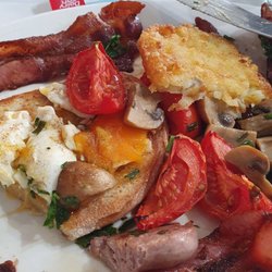 Kookabar Cafe - Half of the big breakfast !!! It's so good