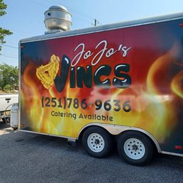 the side of a food truck