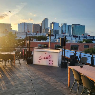 Sunset Rooftop Lounge by null