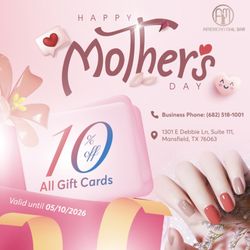 American Nail Bar - MAKE MOM SMILE THIS MOTHER'S DAY