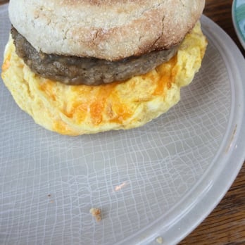 Caffe Amouri - Sausage muffin - Coffee & Tea Near Me - Vienna, Virginia