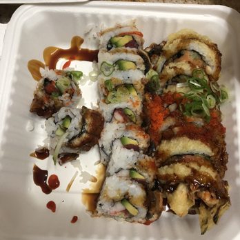 Ruidoso Sushi - Red dragon roll and Las Vegas roll - Sushi Bars Near Me - Ruidoso, New Mexico