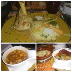 Al Matbakh - Couscous au Méchoui d'agneau au thym. Magnifique.