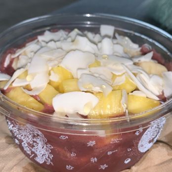 Playa Bowls - Açaí bowl with coconut flakes, pineapple and granola was delicious. The serving size was perfect - Acai Bowls Near Me - Chamblee, Georgia Playa Bowls - Açaí bowl with coconut flakes, pineapple and granola was delicious. The serving size was perfect - Acai Bowls Near Me - Chamblee, Georgia
