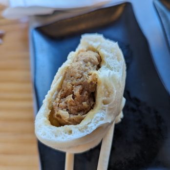 Bao Space - Inside of the Premium Berkshire Pork Buns - Asian Fusion Near Me - Ann Arbor, Michigan