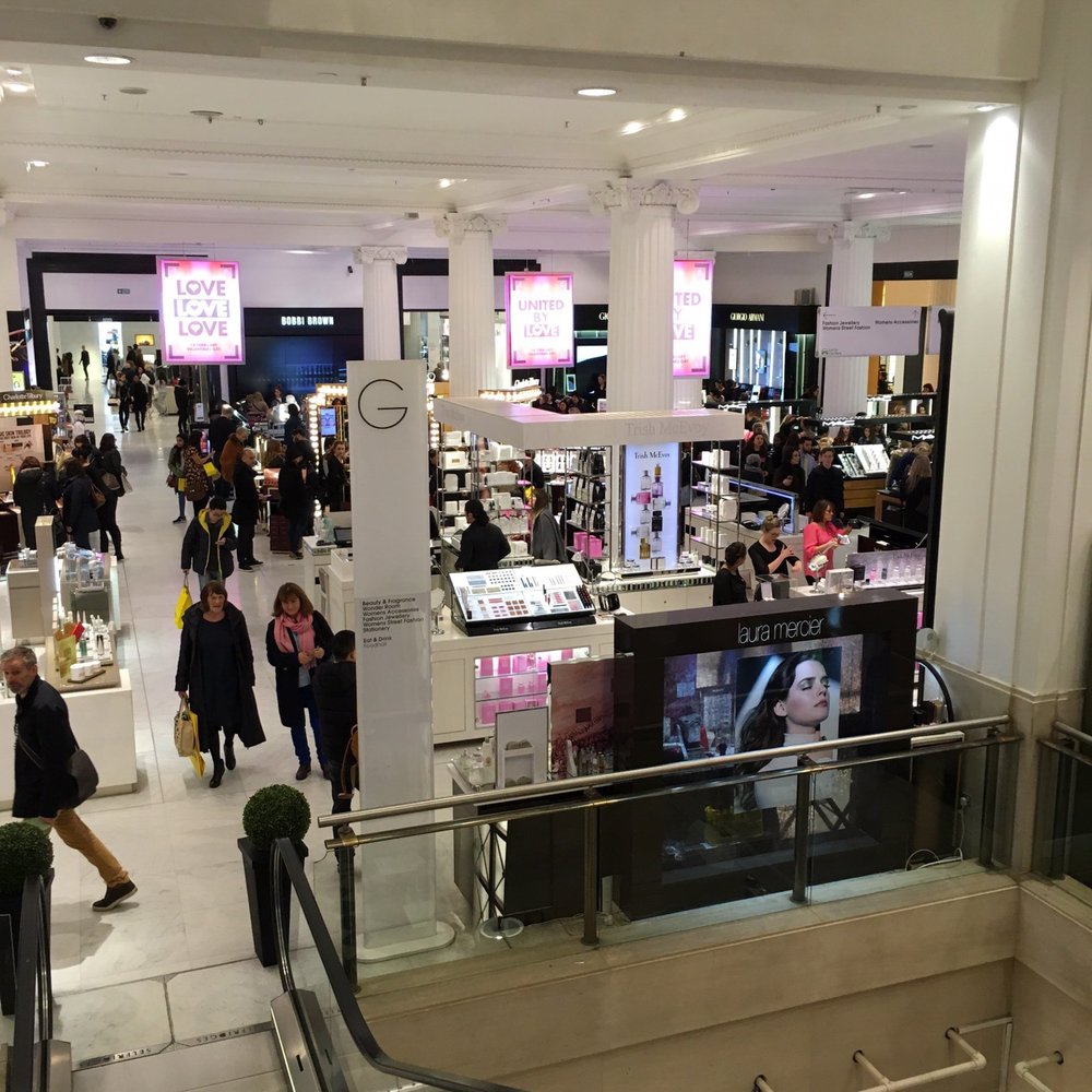 Selfridges - From escalator. - Department Stores Near Me - London, LND Selfridges - From escalator. - Department Stores Near Me - London, LND