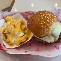 Hero Doughnuts & Buns - Dad burger and ranch fries