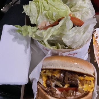 In-N-Out Burger - Protein style double double with diced onions and cheeseburger animal style - Fast Food Near Me - Morgan Hill, California In-N-Out Burger - Protein style double double with diced onions and cheeseburger animal style - Fast Food Near Me - Morgan Hill, California