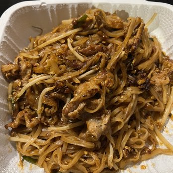 Thai Bistro Suksabay - Pork Pad Thai Noodle Pork med spicy - Thai Near Me - Aiea, Hawaii Thai Bistro Suksabay - Pork Pad Thai Noodle Pork med spicy - Thai Near Me - Aiea, Hawaii