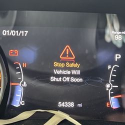 Autozone-Burke - Warning lights