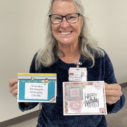 Osher Lifelong Learning Institute - Galveston - Cardmaking Class