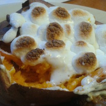 Texas Roadhouse - Sweet Potato with marshmallows - Barbeque Near Me - Riverview, Florida