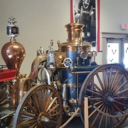 Fire Museum in City Hall - Old Fire Engine