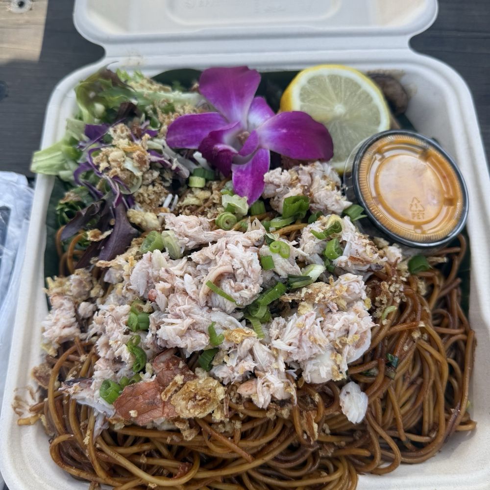 Sitha’s Khmerkitchen - Garlic noodles with crab - Pop-Up Restaurants Near Me - Richmond City , California Sitha’s Khmerkitchen - Garlic noodles with crab - Pop-Up Restaurants Near Me - Richmond City , California