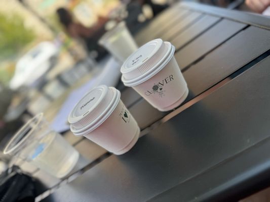 The Clover and the Bee by null