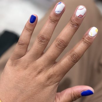 Beyond Nails & Spa - Gel manicure with design - Nail Salons Near Me - Signal Hill, California