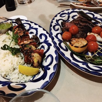 Aba - Grilled Chicken Kebab and Beef Grilled Skirt Steak - Mediterranean Near Me - Austin, Texas Aba - Grilled Chicken Kebab and Beef Grilled Skirt Steak - Mediterranean Near Me - Austin, Texas