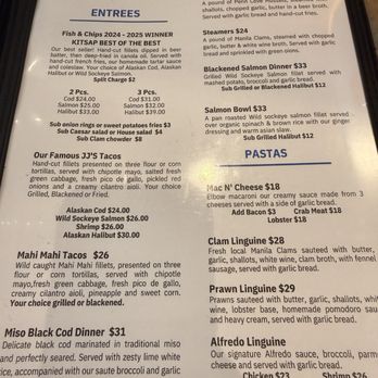 JJ's Fish House - Seafood Near Me - Poulsbo, Washington