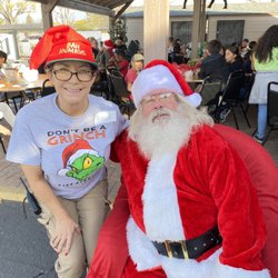 My City Youth Center - Robin and Santa