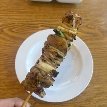 X-FISH Izakaya - chicken and leek skewer - Sushi Bars Near Me - Buena Park, California X-FISH Izakaya - chicken and leek skewer - Sushi Bars Near Me - Buena Park, California