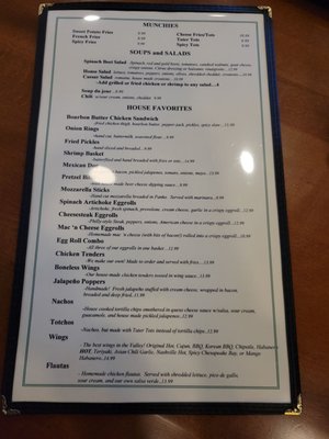 Menu photo 1 Zane's Tavern Basalt, CO Menu photo 1 Zane's Tavern Basalt, CO