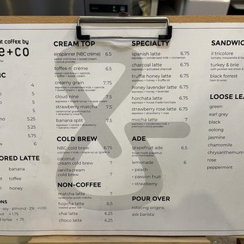Nothing But Coffee - Menu - Coffee & Tea Near Me - Los Angeles, California