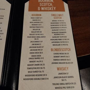 Crooked Pint Ale House - Bourbon, scotch, whiskey...oh my - Pubs Near Me - Onalaska, Wisconsin