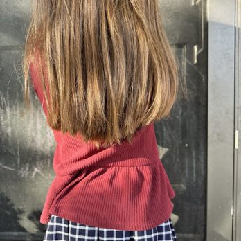 PREP - Haircut was done in maaaaaybe 5 mins. No wonder it's so uneven - Hair Salons Near Me - Walnut Creek, California
