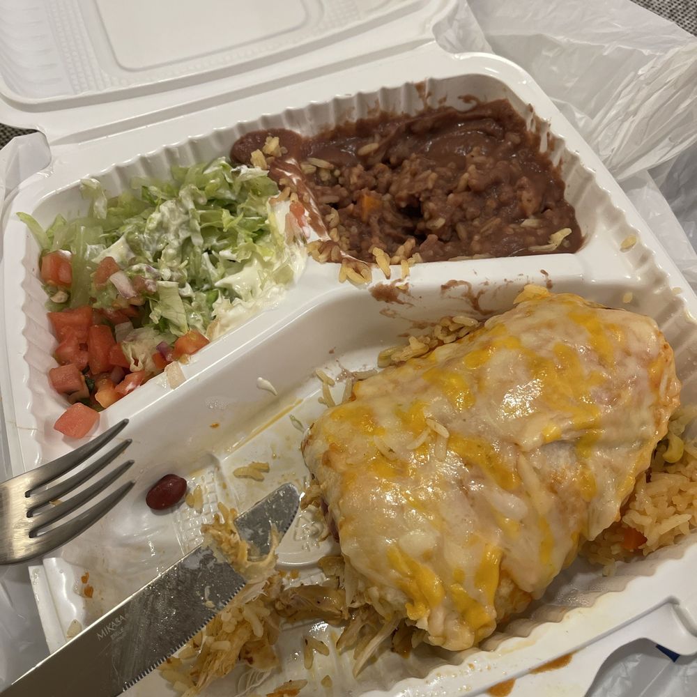 El Rinconcito II - Burrito Plate - Latin American Near Me - Washington, DC, District of Columbia
