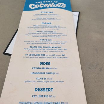 Coconuts Bar and Grill - Menu - Tiki Bars Near Me - Sunny Isles Beach, Florida Coconuts Bar and Grill - Menu - Tiki Bars Near Me - Sunny Isles Beach, Florida
