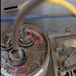 Hendel's hooking up capacitor incorrectly. Hendel's hooking up capacitor incorrectly.