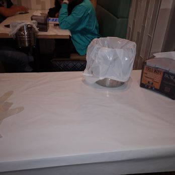 Boil Plus - A bucket, all you can use napkins, and clear gloves too! Oh my! - Seafood Near Me - Mississauga, Ontario Boil Plus - A bucket, all you can use napkins, and clear gloves too! Oh my! - Seafood Near Me - Mississauga, Ontario