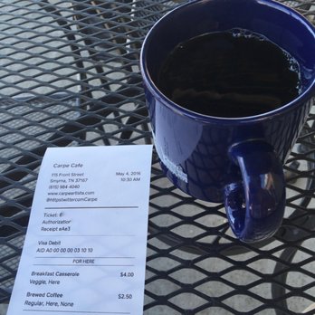 Carpe Cafe - Easy on the wallet - Cafes Near Me - Smyrna, Tennessee