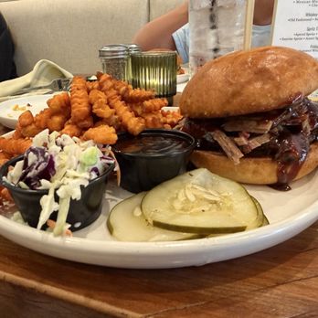 Rocky River Tap and Table - Bbq brisket sandwich - Bars Near Me - Granger, Indiana Rocky River Tap and Table - Bbq brisket sandwich - Bars Near Me - Granger, Indiana
