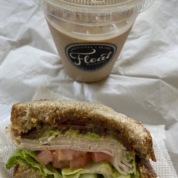 Float Pasadena  - Isn't she beautiful? Meet Chipotle Bacon Club Sandwich and Mr. Coffee - Coffee & Tea Near Me - Pasadena, California