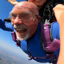 Skydive Spaceland Dallas - My free fall.what a rush!