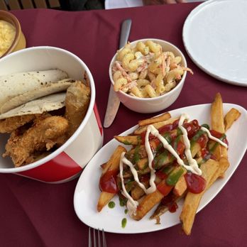 Stave and Stable - Guatemalan fried, pasta salad, and crazy fries. - New American Near Me - Pottstown, Pennsylvania Stave and Stable - Guatemalan fried, pasta salad, and crazy fries. - New American Near Me - Pottstown, Pennsylvania