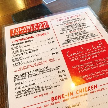 Tumble 22 - Chicken Shop Near Me - Round Rock, Texas Tumble 22 - Chicken Shop Near Me - Round Rock, Texas