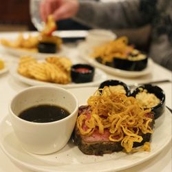 Bascom's Chop House - Double Prime Rib, double fries & double horseradish is double delicious. Double Winners circle & Double Highest Reccomendations OuiOui.