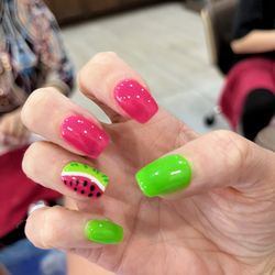 Nail Circle - Watermelon