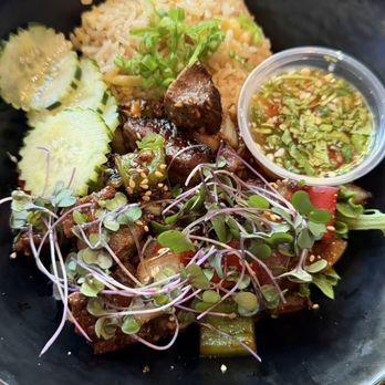 Forever By 18 Grams - Steak and fried rice - Coffee & Tea Near Me - Sacramento, California
