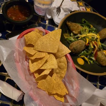 Dos Taquitos - Nachos w/ Salsa - Mexican Near Me - Raleigh, North Carolina